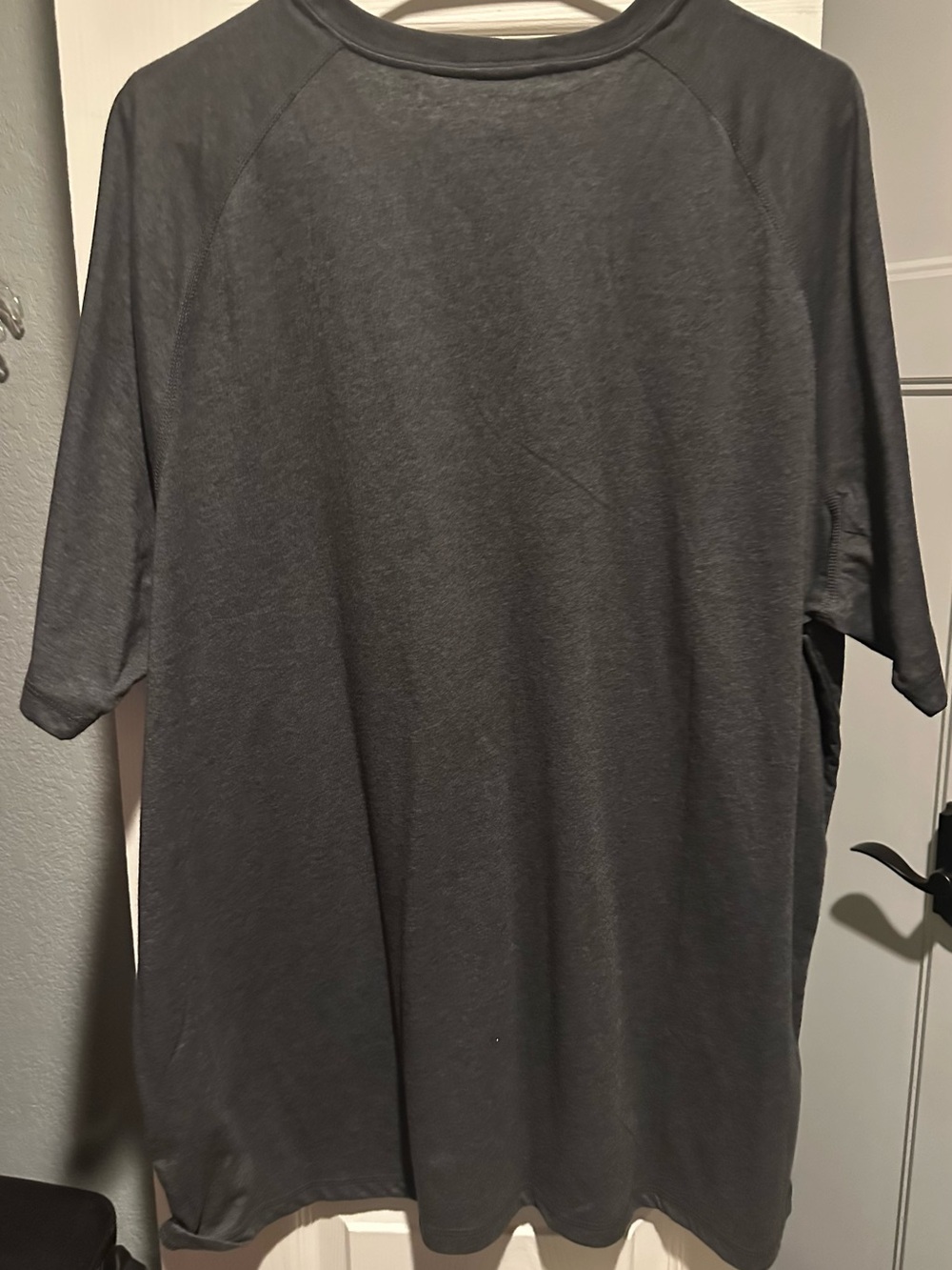 Carhartt Charcoal Pocket Tee with Yellow Logo Accents - Picture 3 of 5